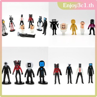 บล็อกตัวต่อห้องน้ำ Monitor Man Acoustic Man Camera Man Minifigure Model ตุ๊กตาของเล่นสำหรับเด็ก LIFE09