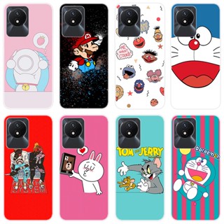 เคสซิลิโคน TPU สำหรับ Vivo Y02t Y 02t เคส ซิลิโคนนิ่ม น่ารัก