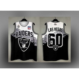 เสื้อกีฬาแขนสั้น ลายทีม Raiders Splash Las Vegas [UNK] พร้อมยาง [UNK] PRIMO Active Wear