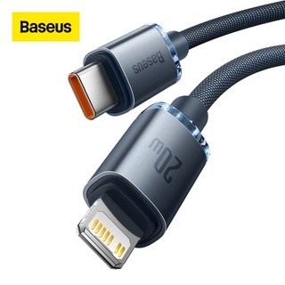 Baseus Type C PD 20W สายเคเบิล Fast USB C สายชาร์จ USB Type C สายเคเบิล รหัสสายไฟ