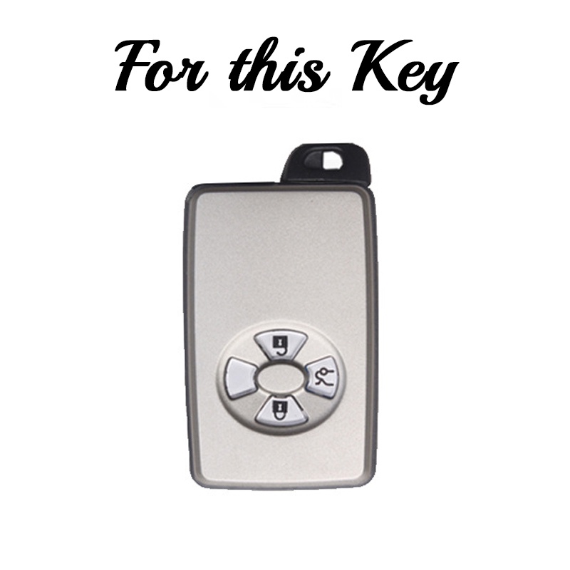 เคสกุญแจรถยนต์-tpu-3-ปุ่ม-สําหรับ-toyota-camry-avalon-smart-remote-key-fob-jacket-กระเป๋าสตางค์