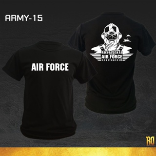 【hot sale】ARMY-15 เสื้อซับในทหารอากาศ คอกลมเเขนสั้น เสื้อทหารอากาศ เสื้อยืด AIR FORCE [ เก็บปลายทาง ]