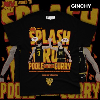 【ใหม่】Golden State Warriors "New Added to Splash Bros" - Jordan Poole x Stephen Curry by GINCHY | GSW