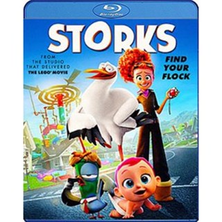 แผ่น Bluray หนังใหม่ Storks (2016) นกกระสาเบบี๋เดลิเวอรี่ (Master) (เสียง Eng 7.1/ไทย | ซับ Eng/ ไทย) หนัง บลูเรย์