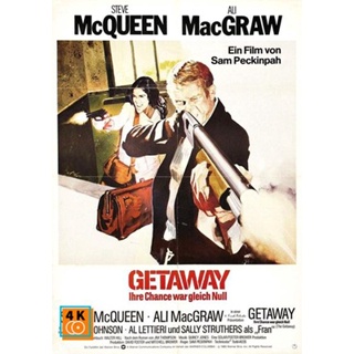 หนัง DVD ออก ใหม่ The Getaway (1972) เดอะ เกตเวย์ (เสียง ไทย /อังกฤษ | ซับ ไทย/อังกฤษ) DVD ดีวีดี หนังใหม่