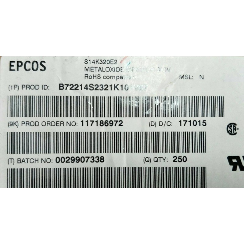 14k320-วาริสเตอร์-ป้องกันไฟเกิน-varistor-14k320-epcos-tdk-10ชิ้น