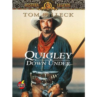 DVD ดีวีดี Quigley Down Under (1990) ควิกลี่ย์ สิงห์ร้ายปืนไกล (เสียง ไทย/อังกฤษ ซับ อังกฤษ) DVD ดีวีดี