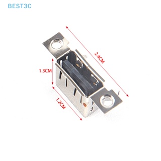 Best3c ขายดี ขายดี แจ็คตัวเมีย Micro USB 2.0 4Pin เชื่อมต่อพอร์ต USB 5 ชิ้น
