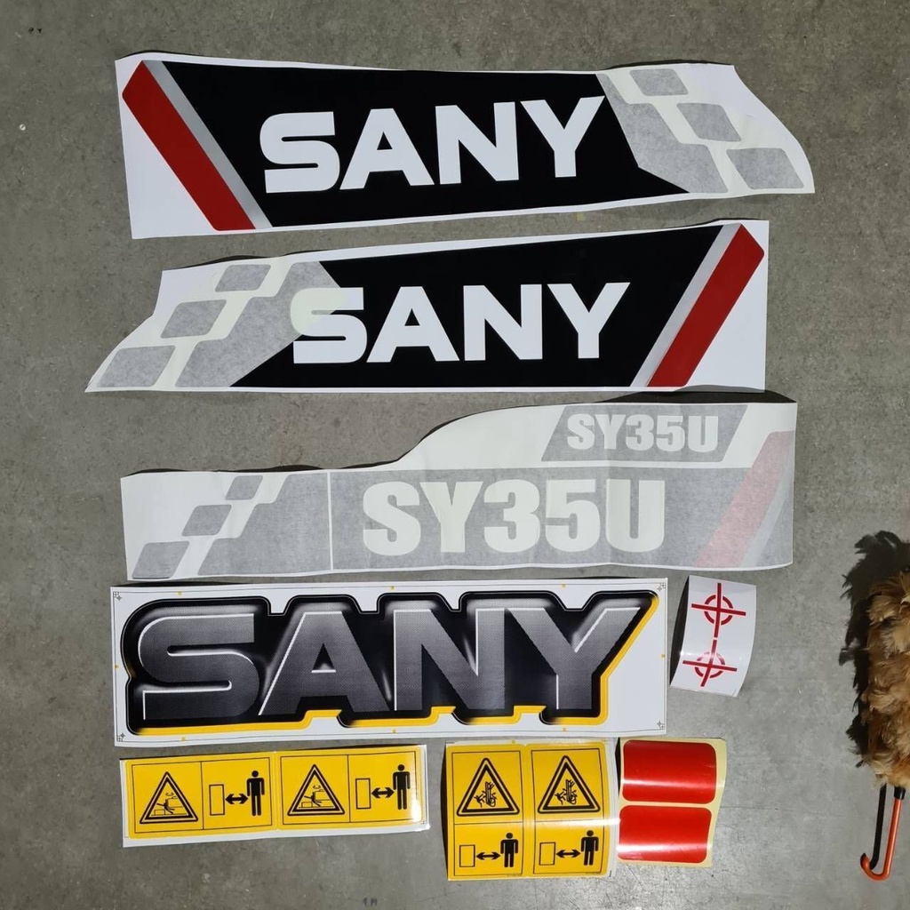 สติ๊กเกอร์-sany-sy35u-10-sticker-ติดรถแมคโคร