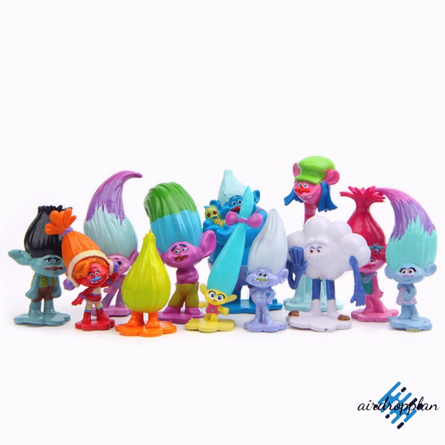 aird-โมเดลตุ๊กตาฟิกเกอร์-trolls-poppy-ของเล่นสําหรับเด็ก-12-ชิ้น-ต่อล็อต