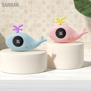  SARRAN เครื่องวัดอุณหภูมิอาบน้ำเด็กของเล่นอิเล็กทรอนิกส์เครื่องวัดอุณหภูมิเด็กลอยสำหรับทารกเด็กวัยหัดเดิน