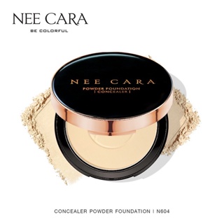 ❤️❤️ นีคาร่า คอนซีลเลอร์ พาวเดอร์ Nee Cara Concealer Powder Foundation 15กรัม
