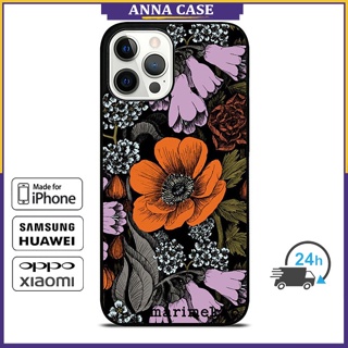 เคสโทรศัพท์มือถือ ลาย Marimekko 5 สําหรับ iPhone 14 Pro Max 13 Pro Max Samsung Galaxy Note10+ S21Ultra