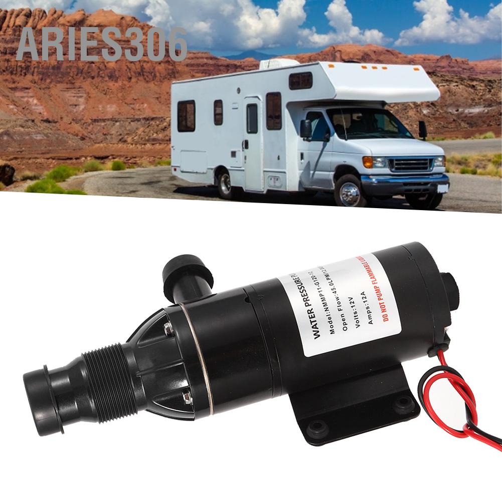 aries306-12v-45lpm-12gpm-น้ำเสีย-เครื่องสูบน้ำ-self-priming-เสียงต่ำสำหรับ-marine-เรือ-rv-toilet-การเกษตร