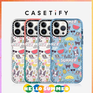 Casetify เคสโทรศัพท์มือถือ ลาย Hello Summer สําหรับ IPhone 14 13 Pro 12 Pro MAX 11 Pro MAX 7Plus X XS MAX XR