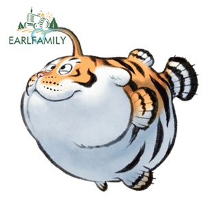 Earlfamily สติกเกอร์ ลายกราฟฟิคสัตว์น่ารัก กันน้ํา ขนาด 13 ซม. x 12.0 ซม. สําหรับติดตกแต่งรถยนต์ แล็ปท็อป