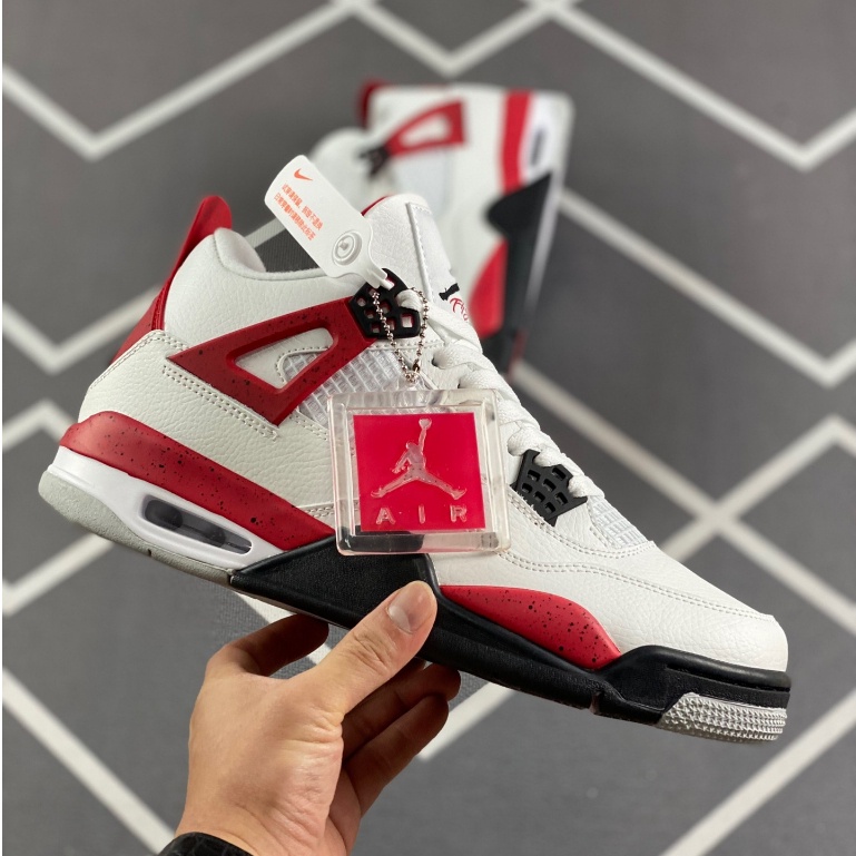 air-jordan-4-retro-red-cement-รองเท้าบาสเก็ตบอล-สําหรับผู้ชาย-sn365