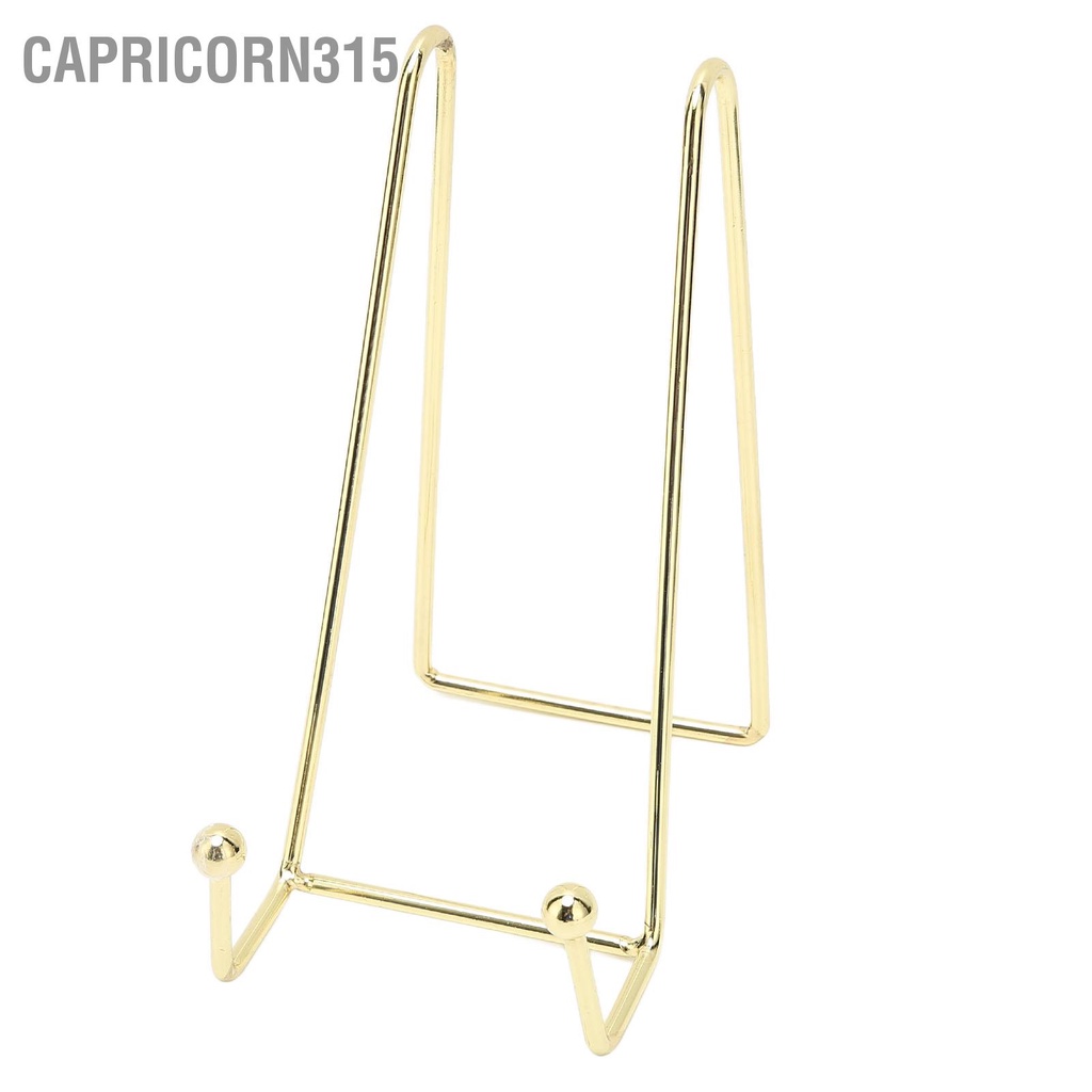 capricorn315-กระดานแสดงศิลปะเล็บยืนผู้ถือกรอบรูปโลหะมัลติฟังก์ชั่นแข็งแรงทนทานยืนทอง