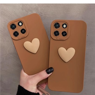 Ins เคสโทรศัพท์มือถือ ลายหัวใจ 3D สําหรับ ITEL S23