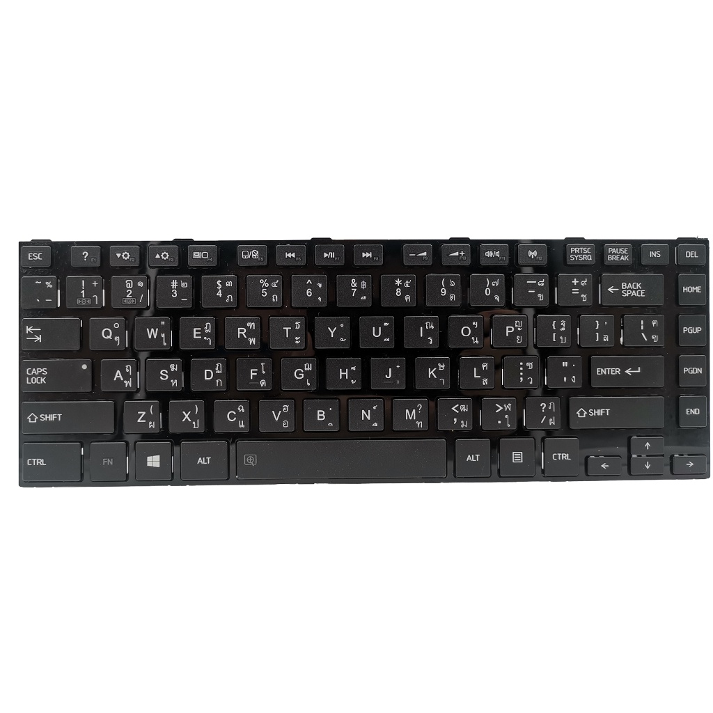 keyboard-toshiba-satellite-l800-l805-m840-l830-l835-l840-l840d-c800-c840-c845-c845-สีดำ-ภาษาไทย