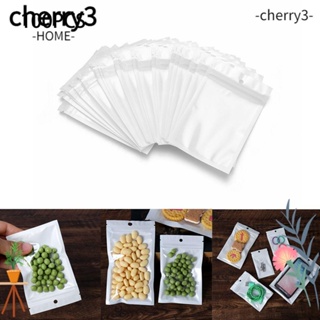 Cherry3 ถุงบรรจุภัณฑ์พลาสติก โพลี่ 100 ชิ้น