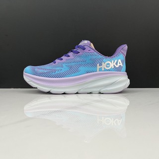 Hoka ONE ONE Clifton 9 รองเท้าผ้าใบลําลอง ระบายอากาศ เหมาะกับการวิ่ง เล่นกีฬา แฟชั่นสําหรับผู้ชาย ผู้หญิง hqaexl22 730