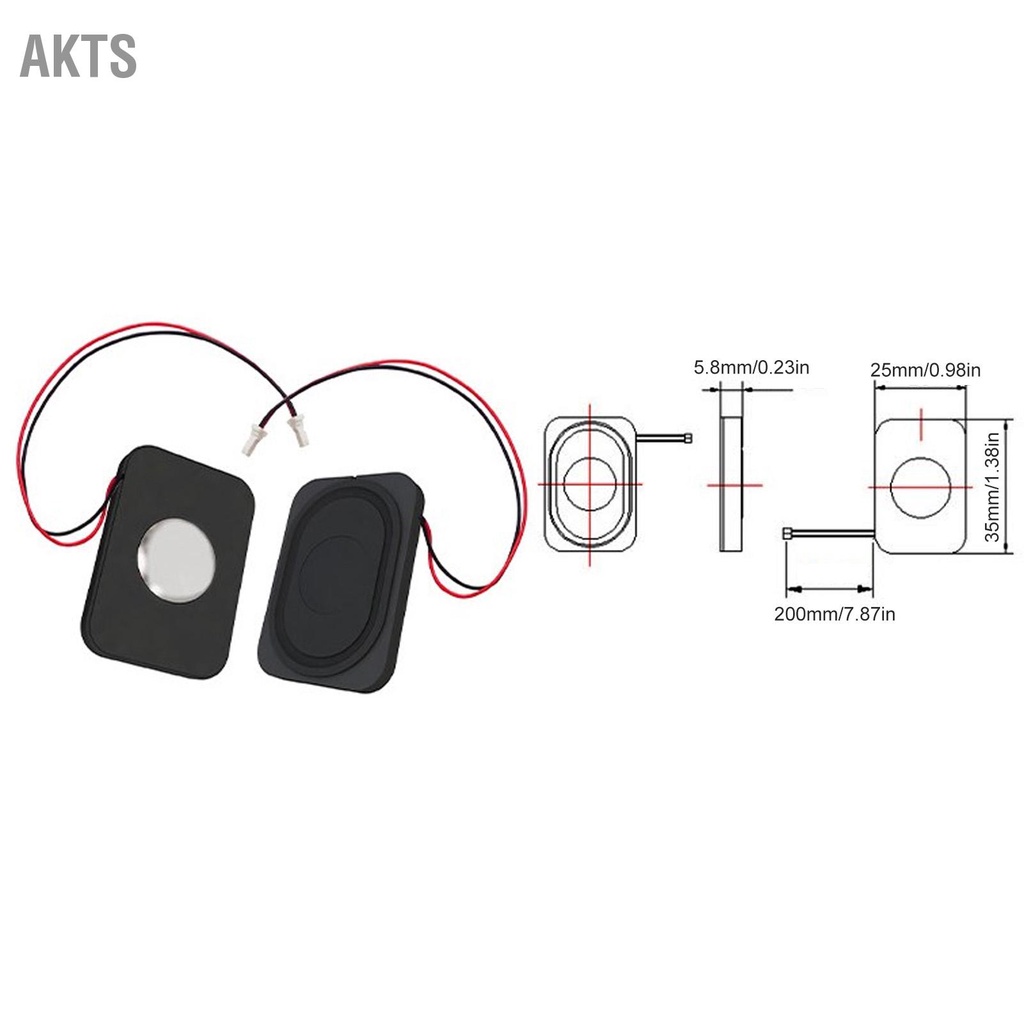 akts-ลำโพงมินิ-4-ชิ้น8-2w-0-ถึง-20khz-ลำโพงช่องความถี่เต็มสำหรับเครื่องโฆษณาโทรศัพท์วิดีโอแล็ปท็อป