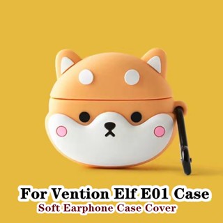 【Case Home】เคสหูฟัง แบบนิ่ม ลายการ์ตูน สําหรับ Vention Elf E01 E01