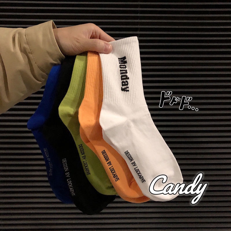 candy-kids-บาท-1-1-บาท-ถุงเท้า-ข้อสั้น-สีพื้น-ลาย-ผ้านิ่ม-2023new-au0339-high-quality-พิเศษ-korean-style-ทันสมัย-a96n00j-36z230909