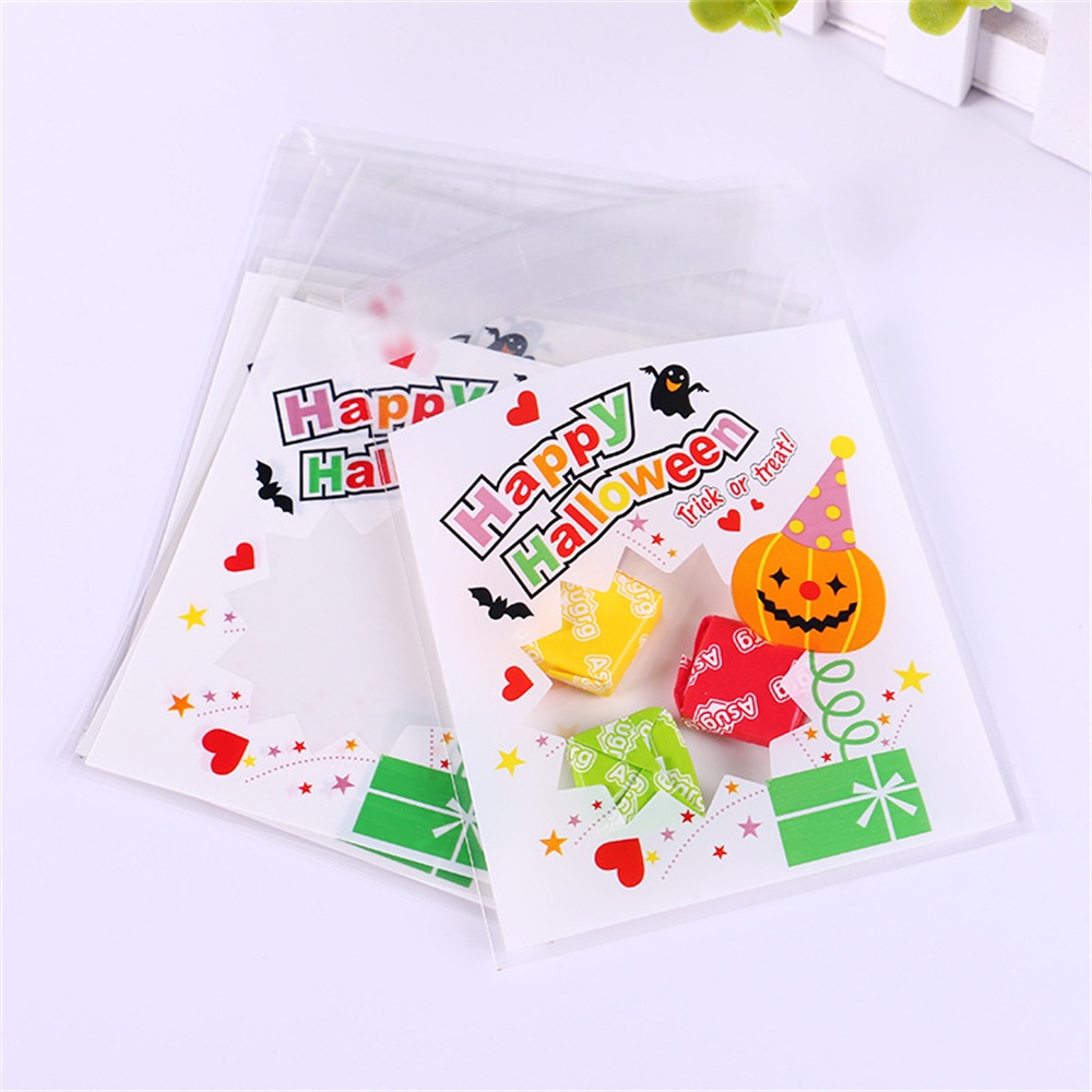 happy-halloween-candy-bags-ถุงคุกกี้ของขวัญ-cookie-treats-ถุงบรรจุภัณฑ์พลาสติกอุปกรณ์ตกแต่งปาร์ตี้ฮาโลวีน