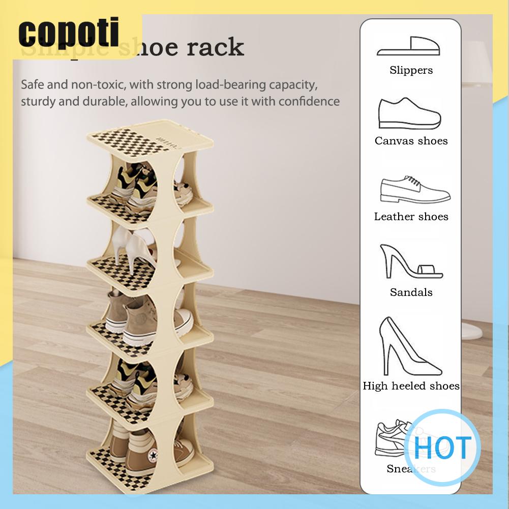 copoti-ชั้นวางรองเท้า-แบบหลายชั้น-อเนกประสงค์-เรียบง่าย-สําหรับบ้าน-และสํานักงาน