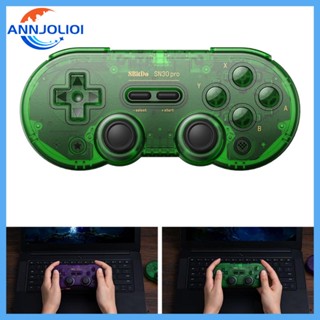 Ann ตัวควบคุม 8BitDo SN30Pro พร้อมระบบสั่นสะเทือน สําหรับ Windows-Android iOS-Steam