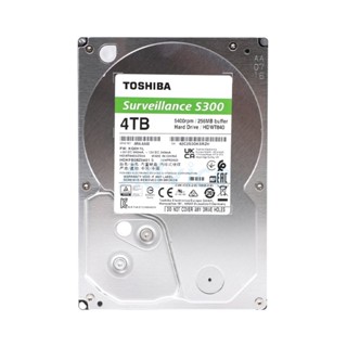 4 TB HDD CCTV TOSHIBA S300 (5400RPM, 128MB, SATA-3, HDWT840UZSVA)