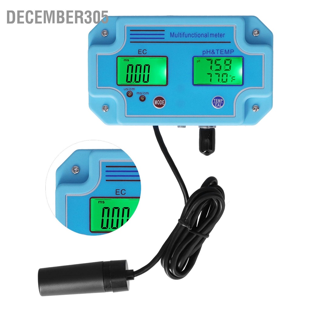 december305-ph-ec-เครื่องวัดอุณหภูมิ-dc-6v-ความแม่นยำสูงแบบพกพา-lcd-hydroponic-monitor-เครื่องทดสอบมัลติฟังก์ชั่น