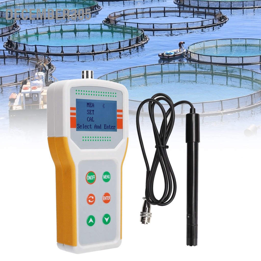 december305-jpb-607a-do-meter-เครื่องตรวจจับออกซิเจนละลายในน้ำสำหรับบ่อปลาเพาะเลี้ยงสัตว์น้ำ