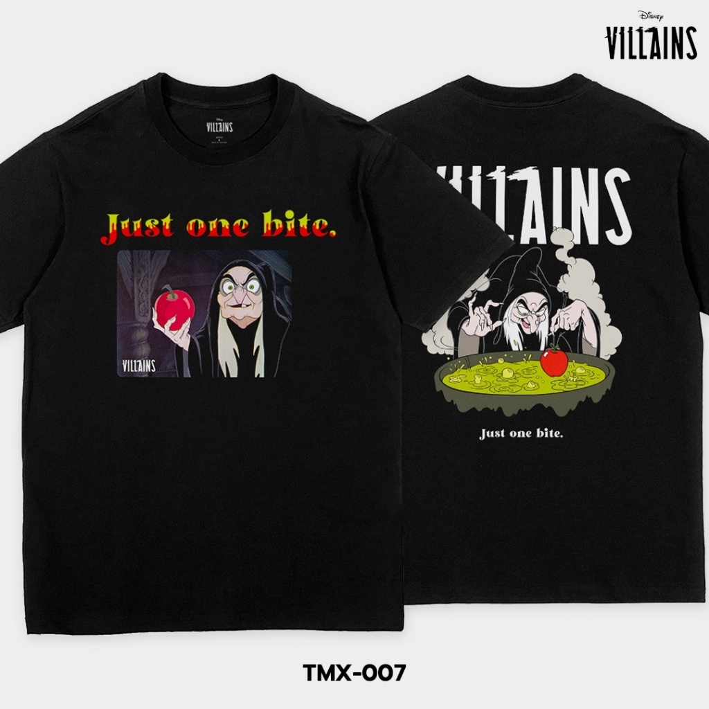 เสื้อยืดการ์ตูน-villains-ลิขสิทธิ์แท้-disney-tmx-007