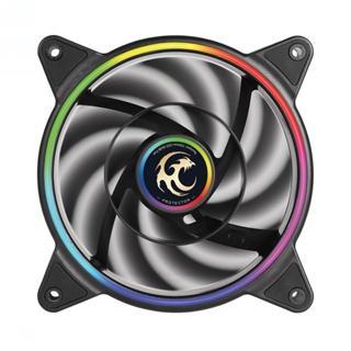 FAN CASE 12CM TSUNAMI 1250 ARGB (BLACK)