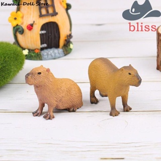 Bliss โมเดลฟิกเกอร์ รูปปั้นสัตว์ป่าน่ารัก ขนาดเล็ก ของเล่นสําหรับเด็ก