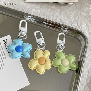 Flymesit พวงกุญแจ จี้ดอกไม้น่ารัก สีแคนดี้ สําหรับห้อยกระเป๋า หูฟัง DIY