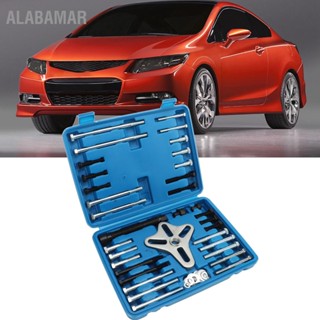 ALABAMAR 54pcs ชุดดึงพวงมาลัย Harmonic Balancer Puller Grip Bolt Set สำหรับรถบรรทุกรถยนต์ SUVs