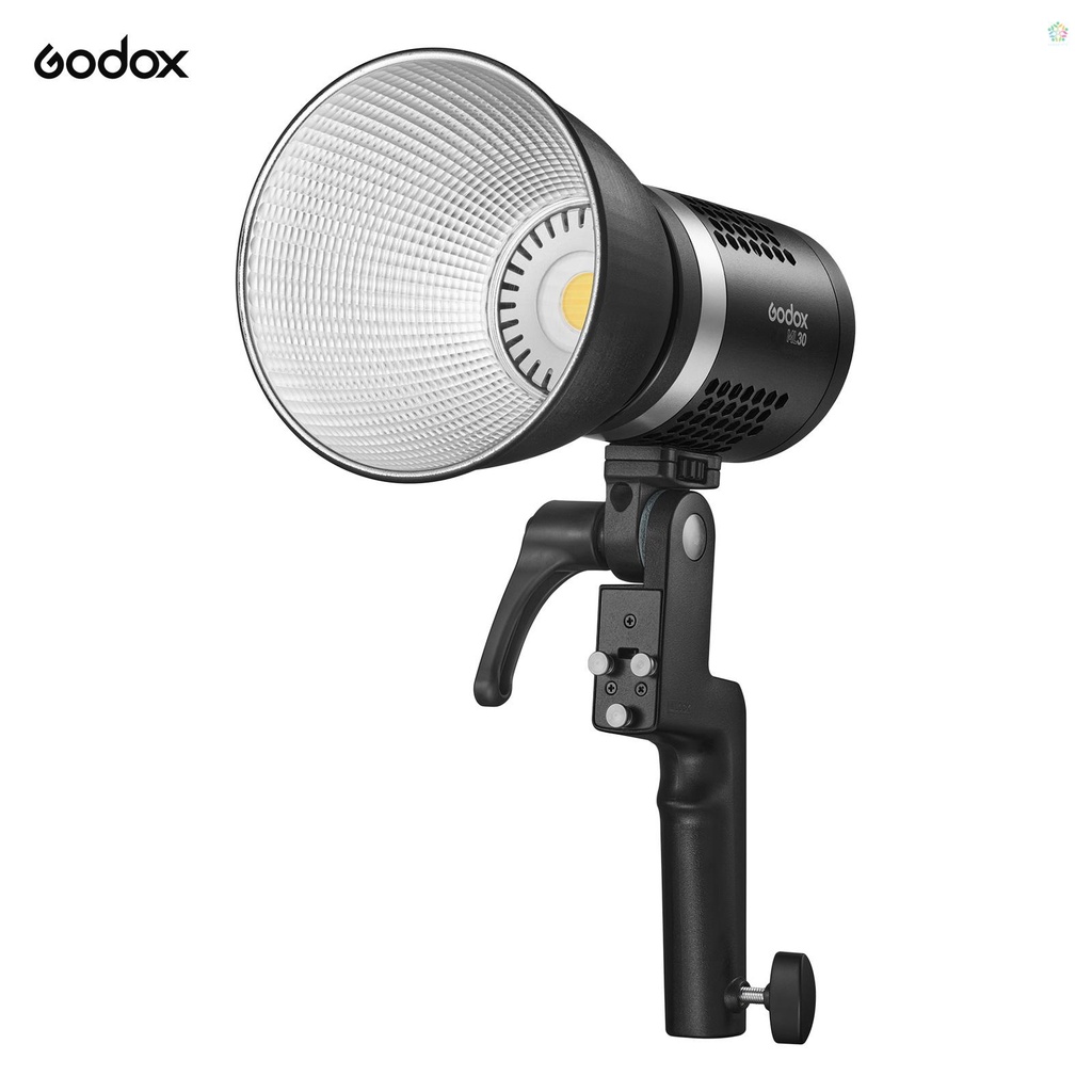 audioworld-godox-ml30-ไฟเติมแสงวิดีโอ-led-แบบพกพา-5600k-37-6w-cri96-tlci97-app-รีโมตคอนโทรล-12-เอฟเฟคไฟ-godox-พร้อมตัวสะท้อนแสง