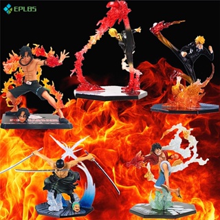 ฟิกเกอร์อนิเมะ One Piece Luffy Ace Ronoa Zoro Sanji Battle Ver.