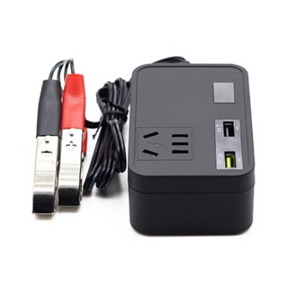 Addtoyou11 อินเวอร์เตอร์พาวเวอร์ DC 12V เป็น AC 110V 220V 600W สําหรับพอร์ตชาร์จ Usb คู่ สําหรับรถยนต์