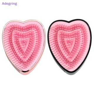 [Adegring] แปรงหวีผม รูปหัวใจ ป้องกันไฟฟ้าสถิตย์ สีแคนดี้ สําหรับร้านทําผม