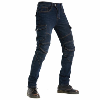 Anti-fall Riding Motorcycle Pants With Protective Gear Off-road Racing Jeans