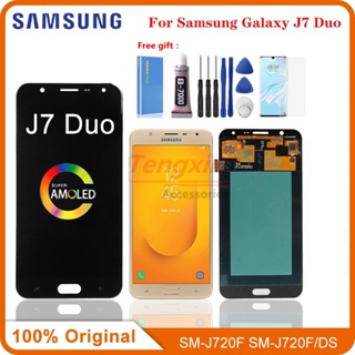 หน้าจอสัมผัส LCD 5.5 นิ้ว สําหรับ SAMSUNG Galaxy J7 Duo 2018 J720 J720F SM-J720F SM-J720M SM-J720F/D