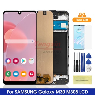 อะไหล่หน้าจอสัมผัสดิจิทัล LCD M30 6.4 นิ้ว แบบเปลี่ยน สําหรับ Samsung Galaxy M30 2019 M305 M305F M305G