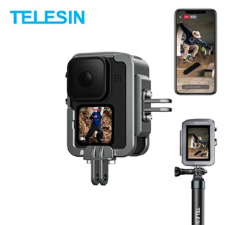 GoPro 12 / 11 / 10 / 9 New Telesin Aluminum House Cager