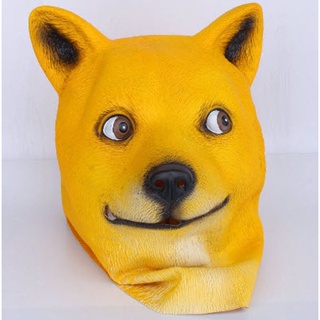 หน้ากากสัตว์ Animal face mask Cosplay คอสเพลย์วัสดุยางซิลิโคน