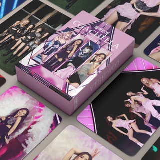 โฟโต้การ์ด อัลบั้ม KPOP BLACKPINK 2023 Coachella HD Lomo Card Collection JENNIE ROSE LISA JISOO Idol จํานวน 55 ชิ้น ต่อชุด